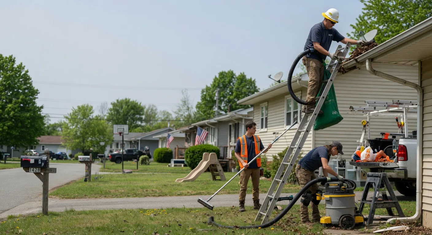 Gutter Installation in Merrillville, IN near me